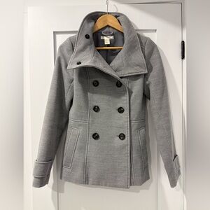 H&M Double-Breasted Pea Coat Size 4